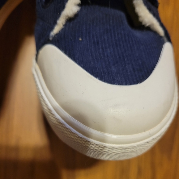 🎯nwt cat & Jack blue corduroy Roman sneaker - Picture 3 of 9